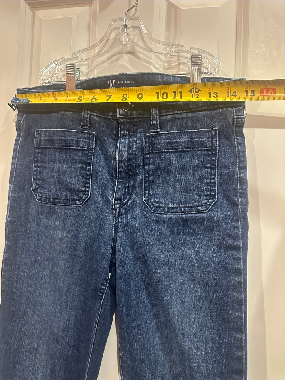NWOT GAP Women's Deep Indigo Skinny Jeans size 8/29 regular - Picture 5 of 8